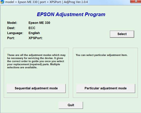 Epson ME 330 ���㹤��