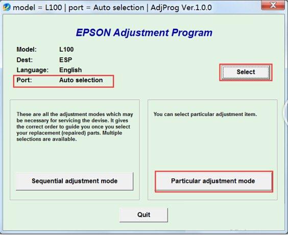 ������Epson L201 ���㹤��