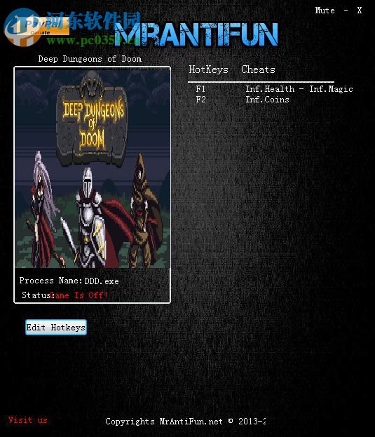 厄运深牢三项修改器