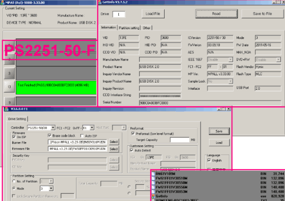 Ⱥ����������Phison MPALL