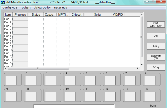 慧荣sm32X量产工具