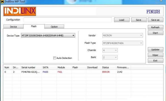 Indilinx��������MP Tool FW2142