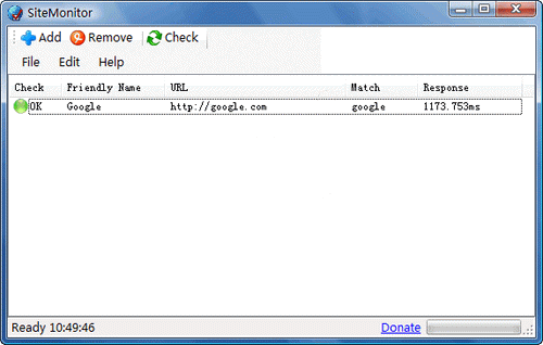 SiteMonitor���ping������վ