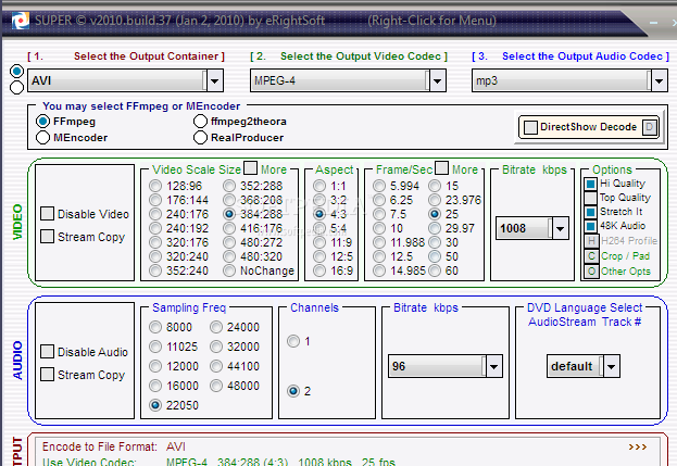 madVR高质量视频编码器