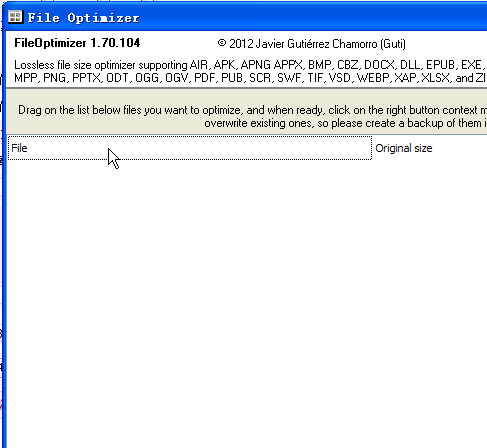 FileOptimizer�����ļ�ѹ���Ż�