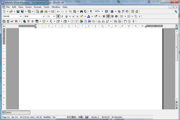 Atlantis Word Processor���ִ�������