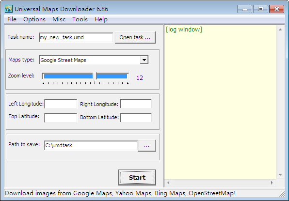 Universal Maps Downloader
