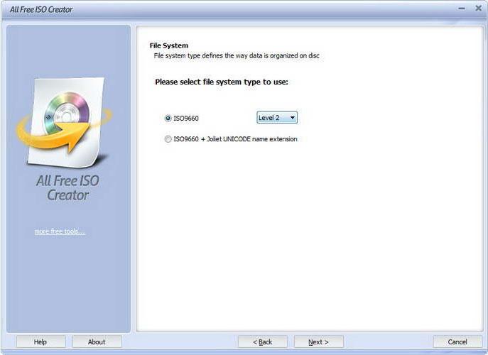 All Free ISO Creator