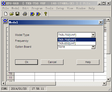 ����TKR-750/850�Խ���дƵ����