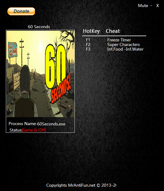 60秒无限食物修改器