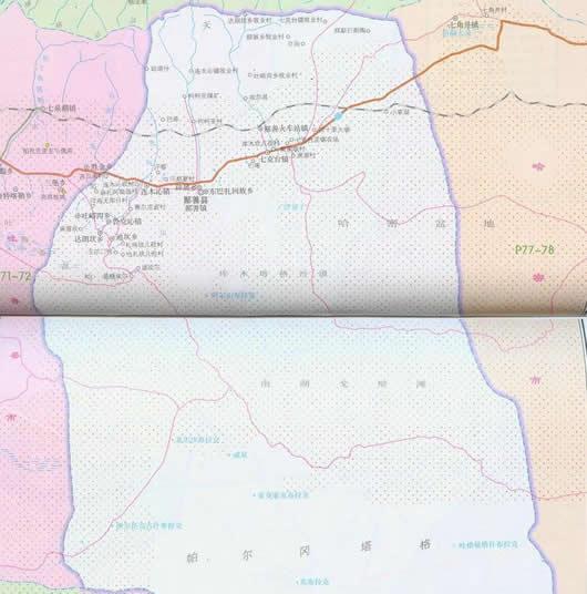 鄯善县地图全图高清版