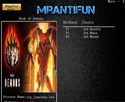 恶魔之书三项修改器