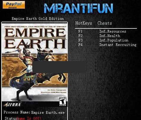 地球帝国黄金版快速征兵修改器