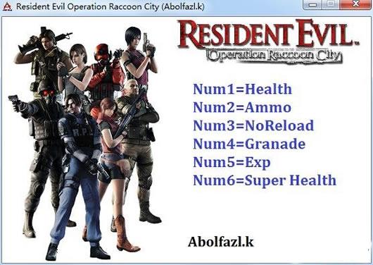 生化危机浣熊市行动无限生命修改器