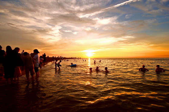 Ϧ���µİ�ɳ��������ӰͼƬ�ز�