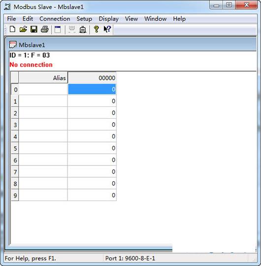 modbus slavee���Թ���