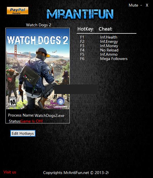 看门狗2无限金币修改器