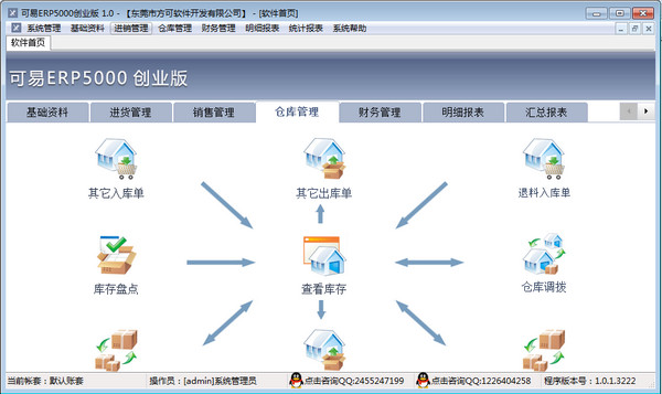 ����ERP5000��ҵ��