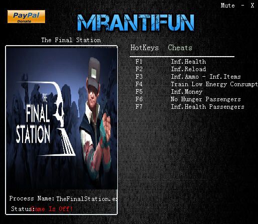 最后一站八项修改器