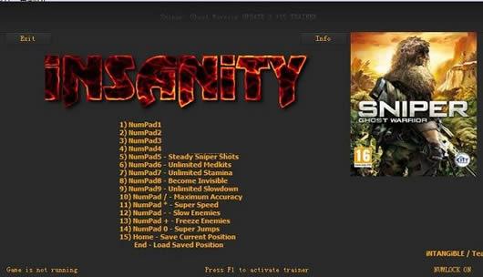 狙击手幽灵战士无限医疗包修改器