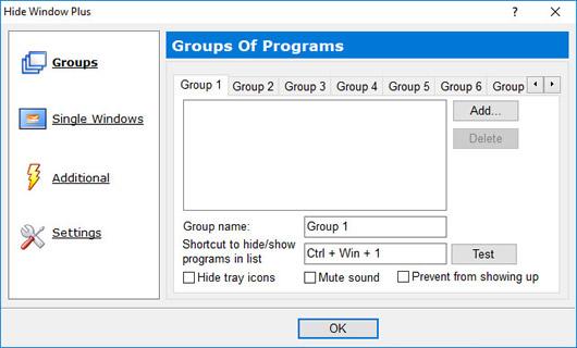 ����һ�����ع���Hide Window Plus