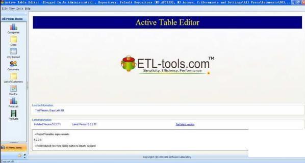 Active Table Editor